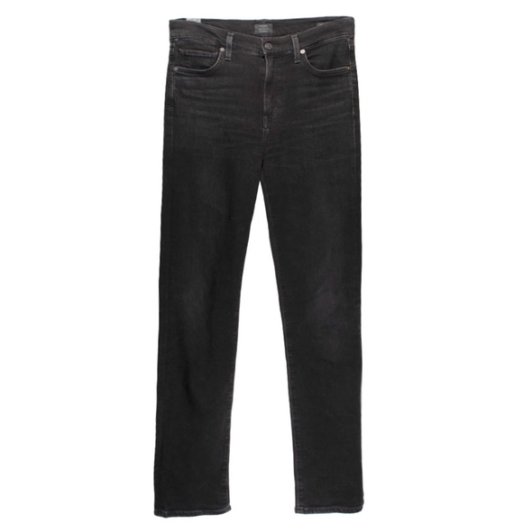 Citizens Of Humanity Denim - Citizens of Humanity Black Straight Leg Jeans